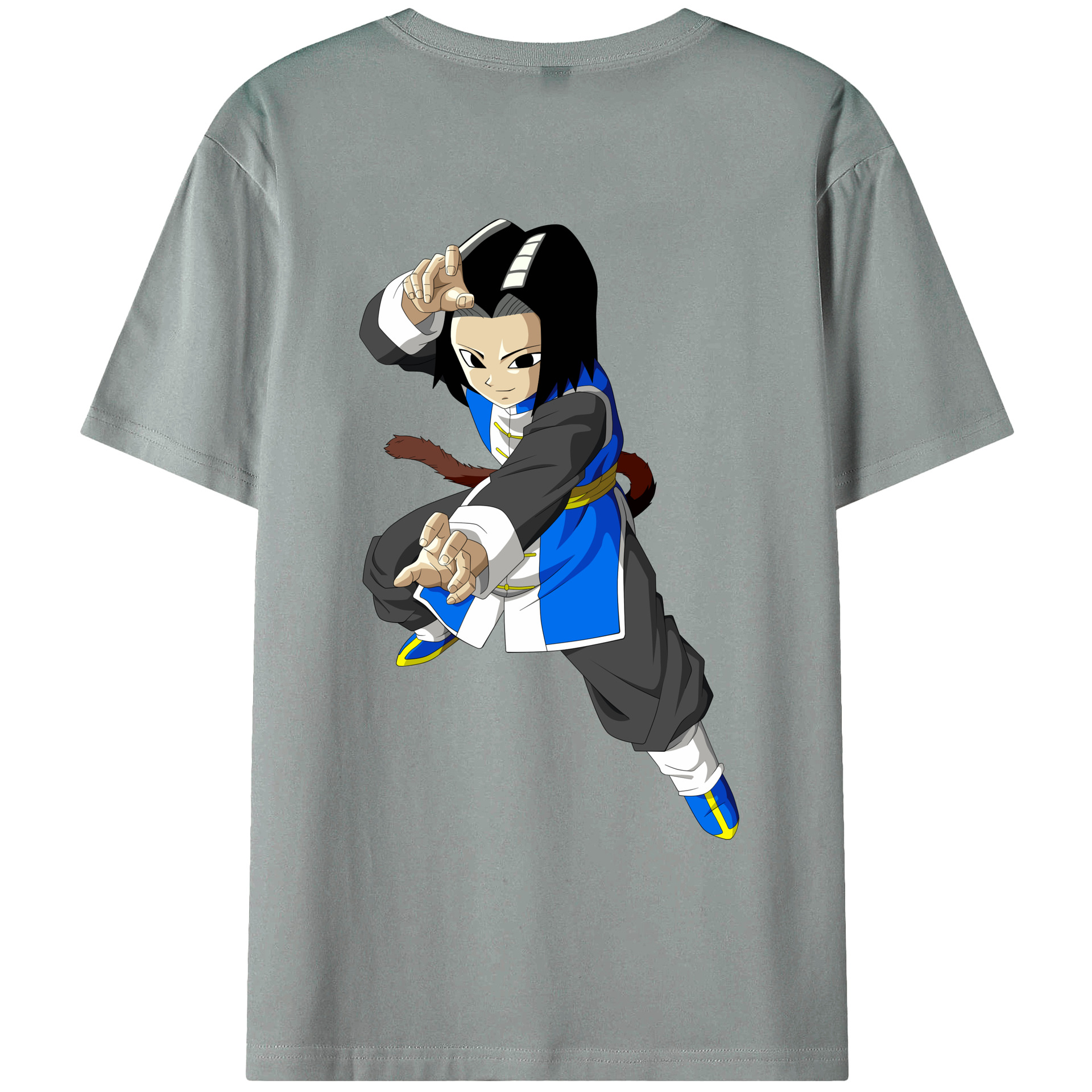（画像用） ドラゴンボール DRAGON BALL 綿100％ メンズ半袖Tシャツ（バックプリント） 通気性